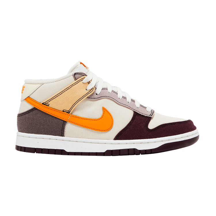 Nike Dunk Mid Coconut Milk Plum Orange