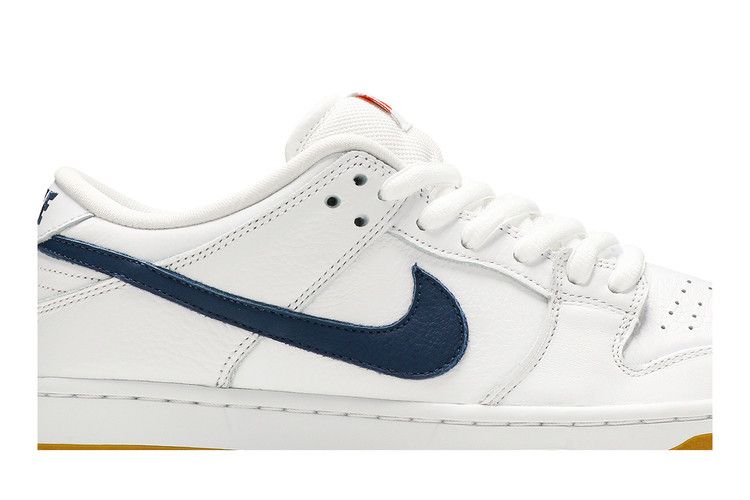 Nike SB Dunk Low Orange Label White Navy