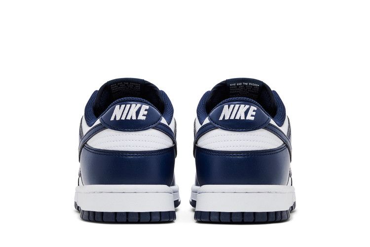 Nike Dunk Low White Midnight Navy