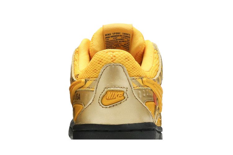 Nike Air Rubber Dunk Off-White University Gold (PS)