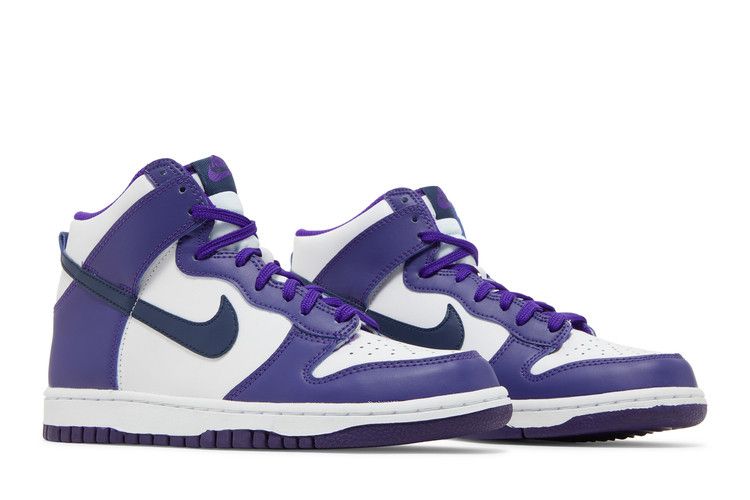 Nike Dunk High Electro Purple Midnght Navy (PS)
