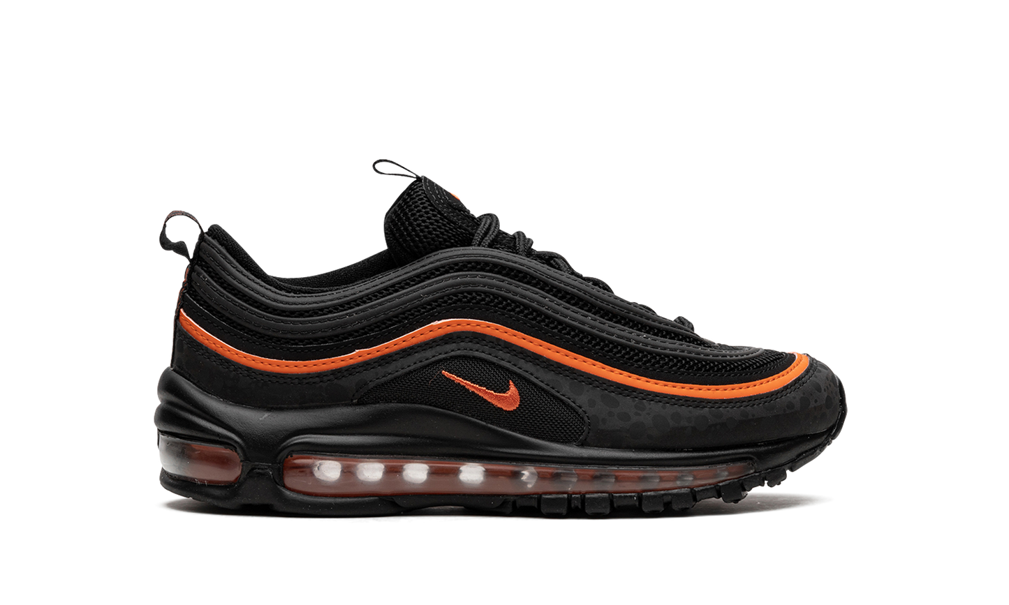 Air Max 97 GS "Black / Safety Orange"