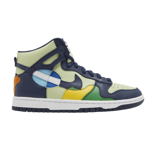Nike Dunk High See Through Pistachio Midnight Navy (Women's)