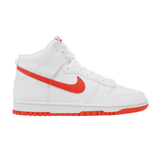 Nike Dunk High White Picante Red