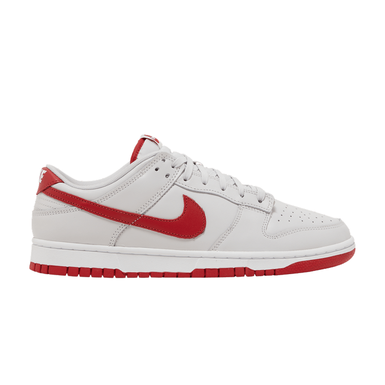 Nike Dunk Low Vast Grey Varsity Red