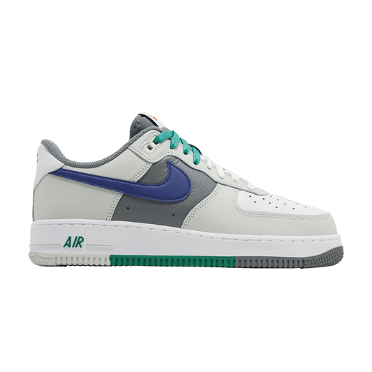 Nike Air Force 1 Low '07 LV8 Split Light Silver Deep Royal Blue