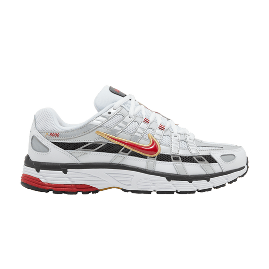 Nike P-6000 Platinum Varsity Red