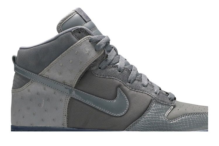 Nike Dunk High Deluxe Ostrich Light Graphite