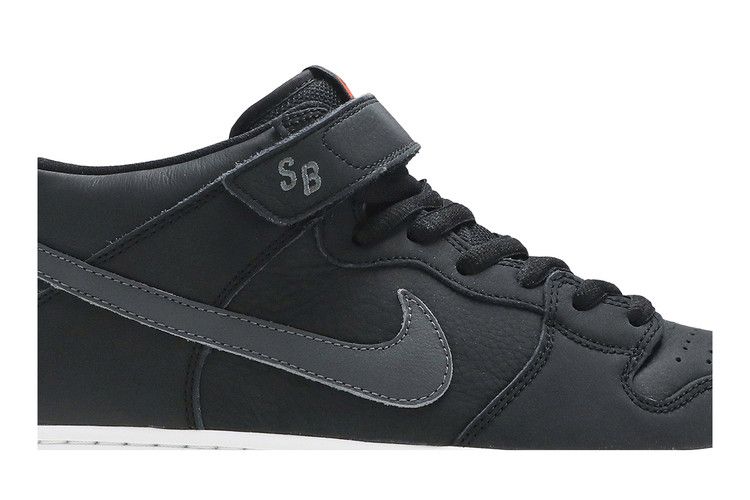 Nike SB Dunk Mid ISO Orange Label Black Dark Grey