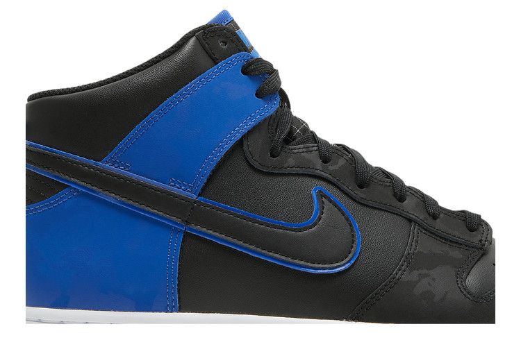 Nike Dunk High SE Camo Black Royal