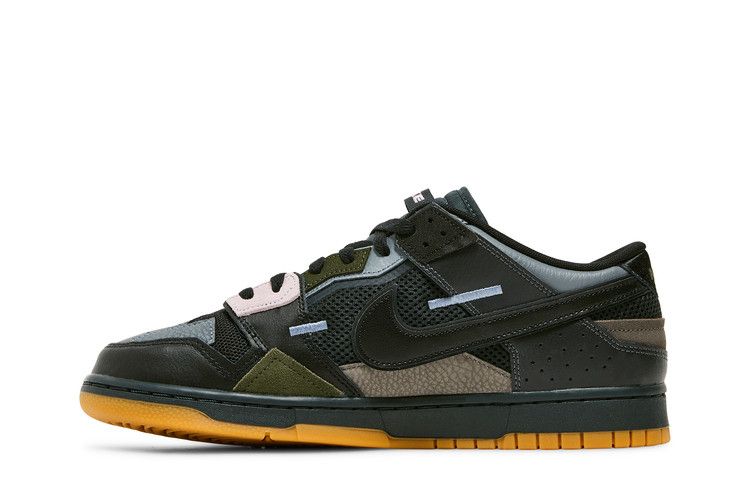 Nike Dunk Low Scrap Black Gum