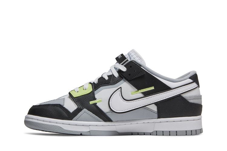 Nike Dunk Low Scrap Wolf Grey Light Lemon Twist
