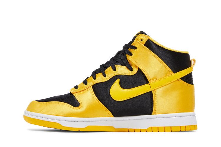 Nike Dunk High Satin Goldenrod (Women's)