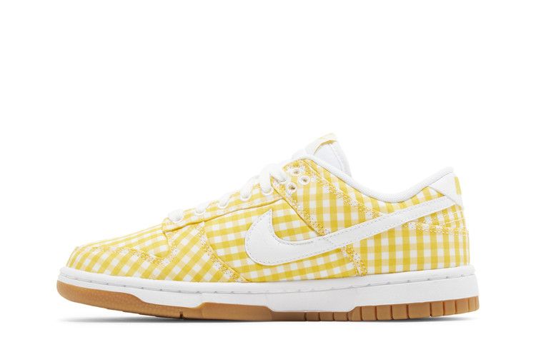 Nike Dunk Low Yellow Gingham (Women's)