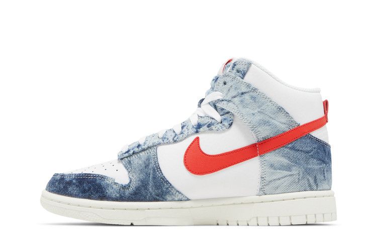 Nike Dunk High Washed Denim Pack (Women's)