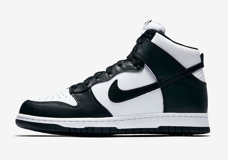 Nike Dunk High Black White (2017)