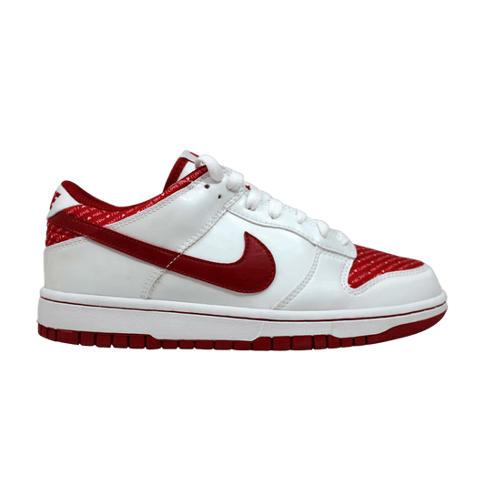 Nike Dunk Low White/Varsity Red (Women's)