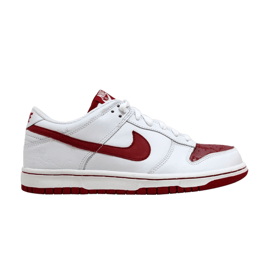 Nike Dunk Low White/Varsity Red-White (Women's)
