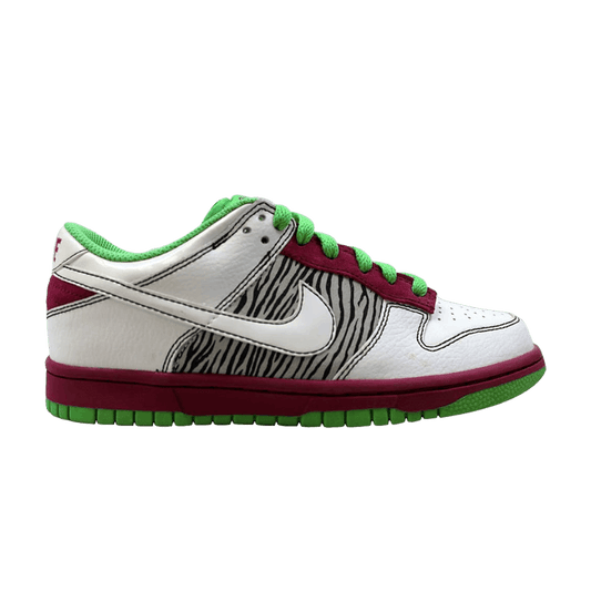 Nike Dunk Low 6.0 Rave Pink/White-Mean Green (Women's)