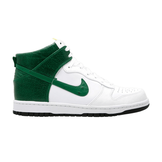 Nike Dunk High Premium White/Pine Green-Varsity Maize