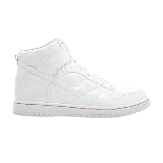 Nike Dunk High Supreme Olympic Octagon Quilted Patent White
