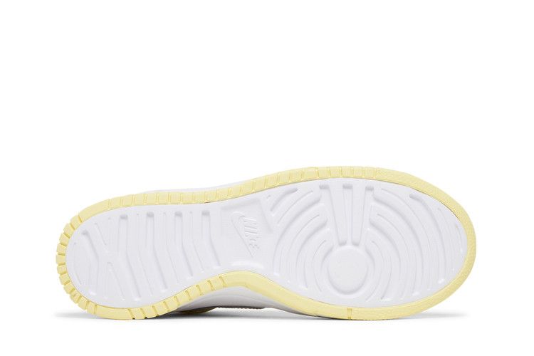 Nike Dunk High Up Light Lemon Yellow (Women's)
