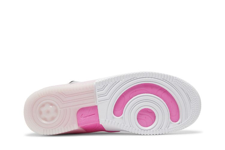 Nike Air Force 1 Low React White Black Pink Spell