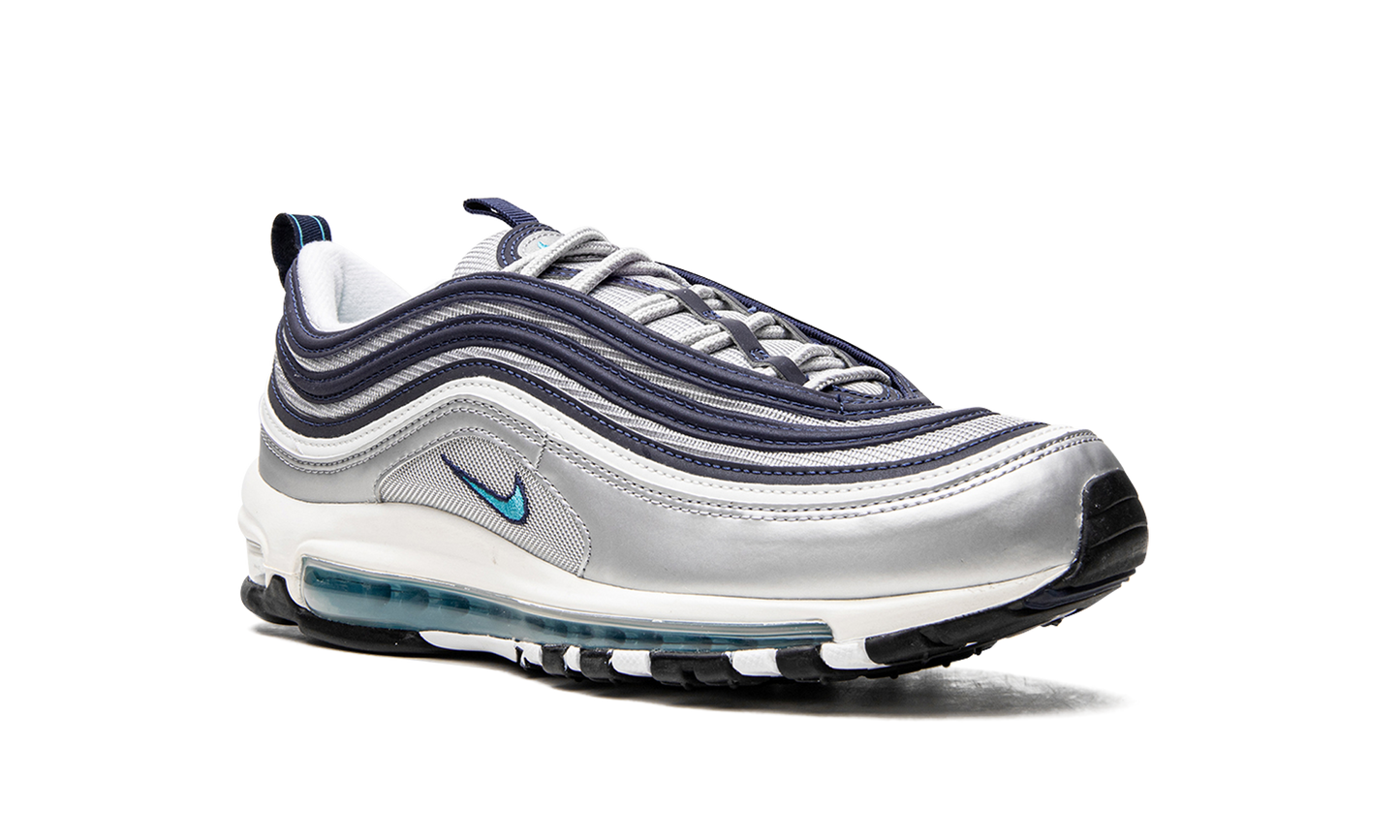 Air Max 97 "Metallic Silver / Chlorine Blue"