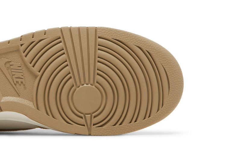 Nike Dunk High Tan Suede White