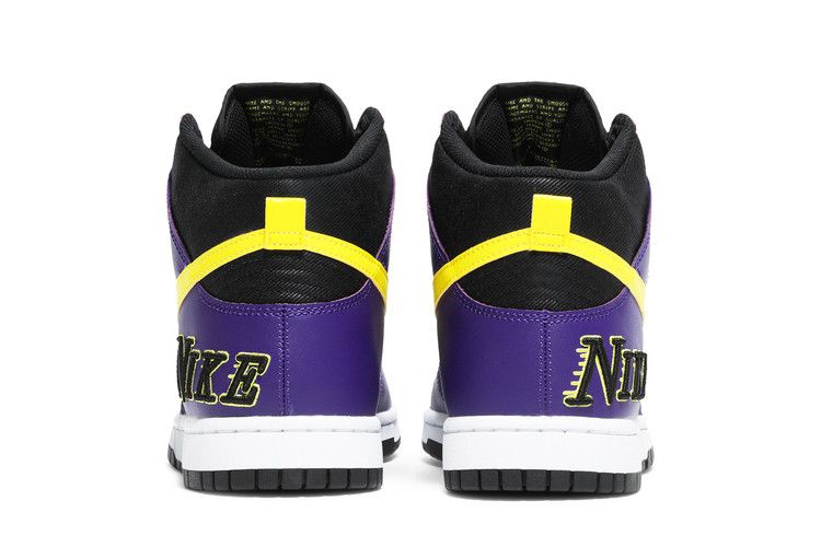 Nike Dunk High EMB Lakers
