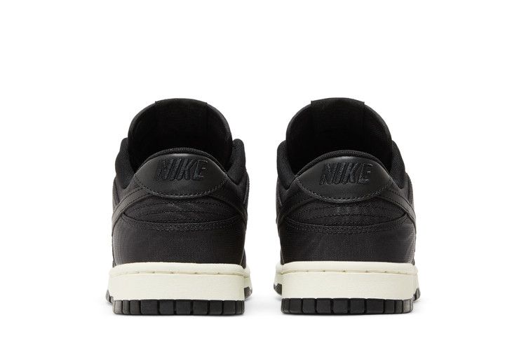 Nike Dunk Low Black Canvas