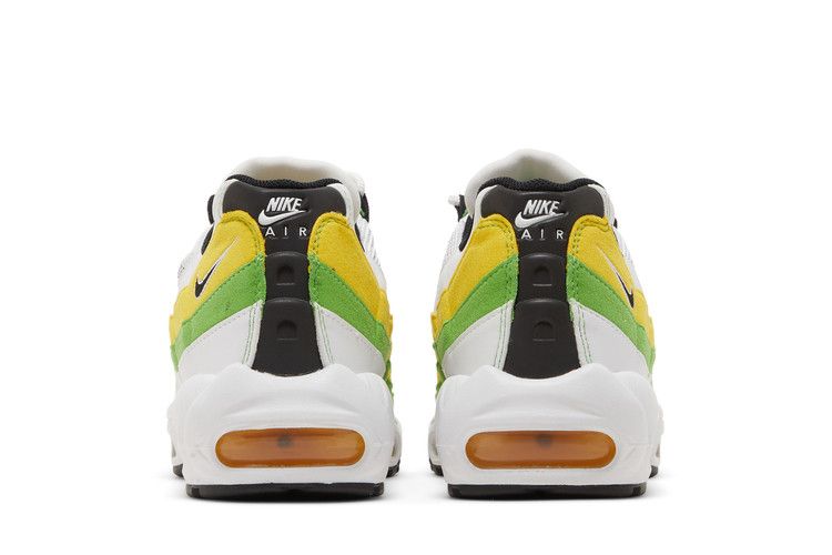 Nike Air Max 95 Essential White Green Apple Tour Yellow