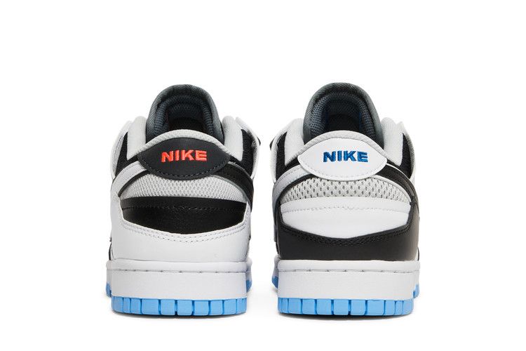 Nike Dunk Low Scrap Black Neutral Grey University Blue White