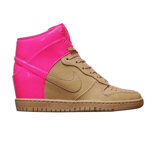 Nike Dunk Sky High VT Vachetta Tan Pink Flash (Women's)
