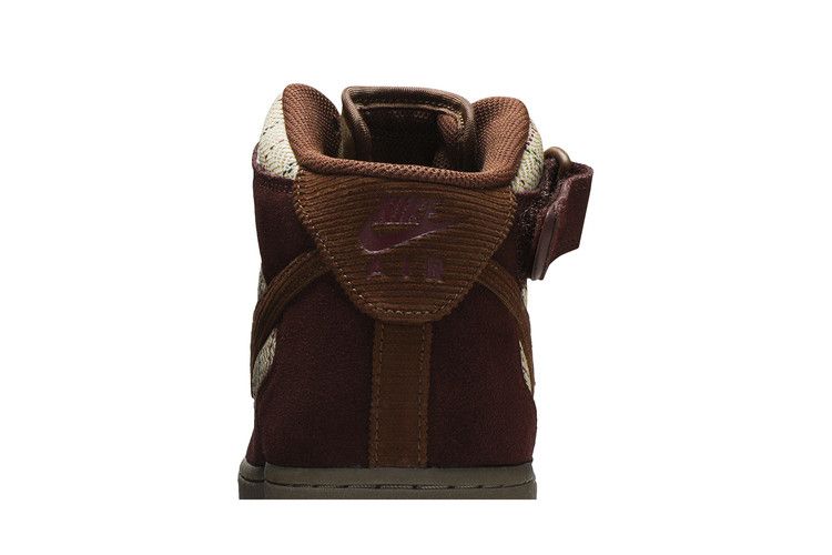 Nike Air Force 1 Mid Plaid Brown