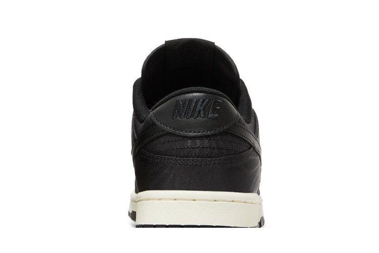Nike Dunk Low Black Canvas