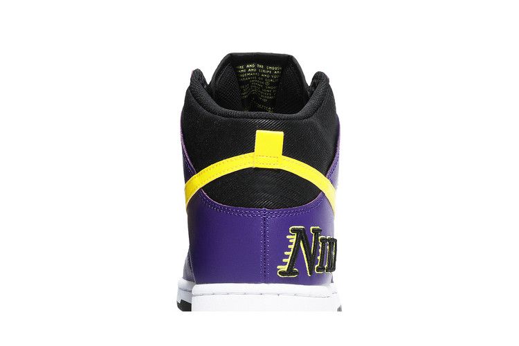 Nike Dunk High EMB Lakers