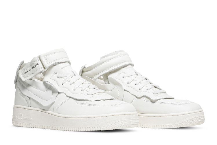 Nike Air Force 1 Mid Comme des Garcons White