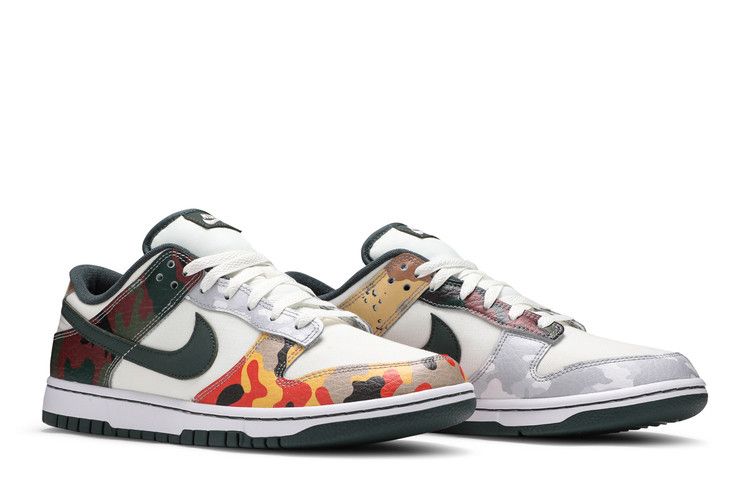 Nike Dunk Low SE Sail Multi-Camo