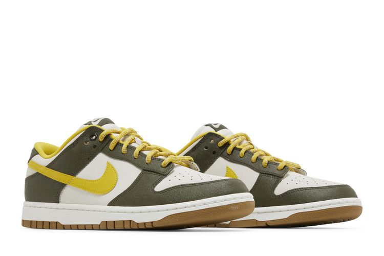 Nike Dunk Low Retro Premium Cargo Khaki Vivid Sulfur