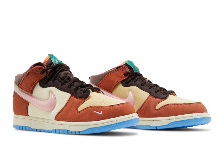 Nike Dunk Mid Social Status Free Lunch Chocolate Milk