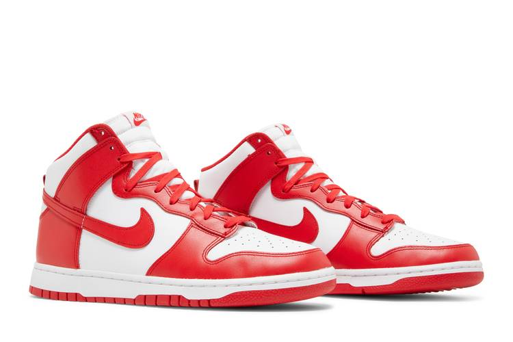 Nike Dunk High Championship White Red