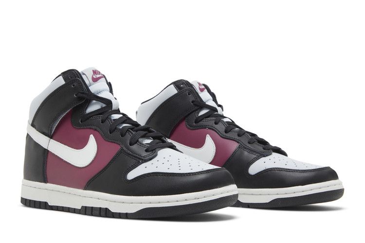 Nike Dunk High Black Rosewood Pure Platinum (Women's)