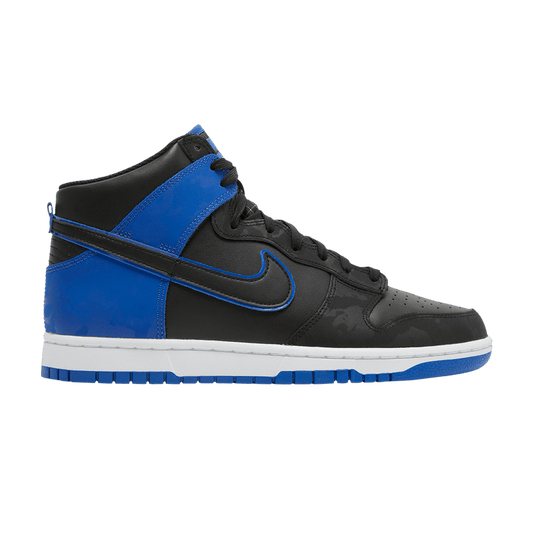 Nike Dunk High SE Camo Black Royal