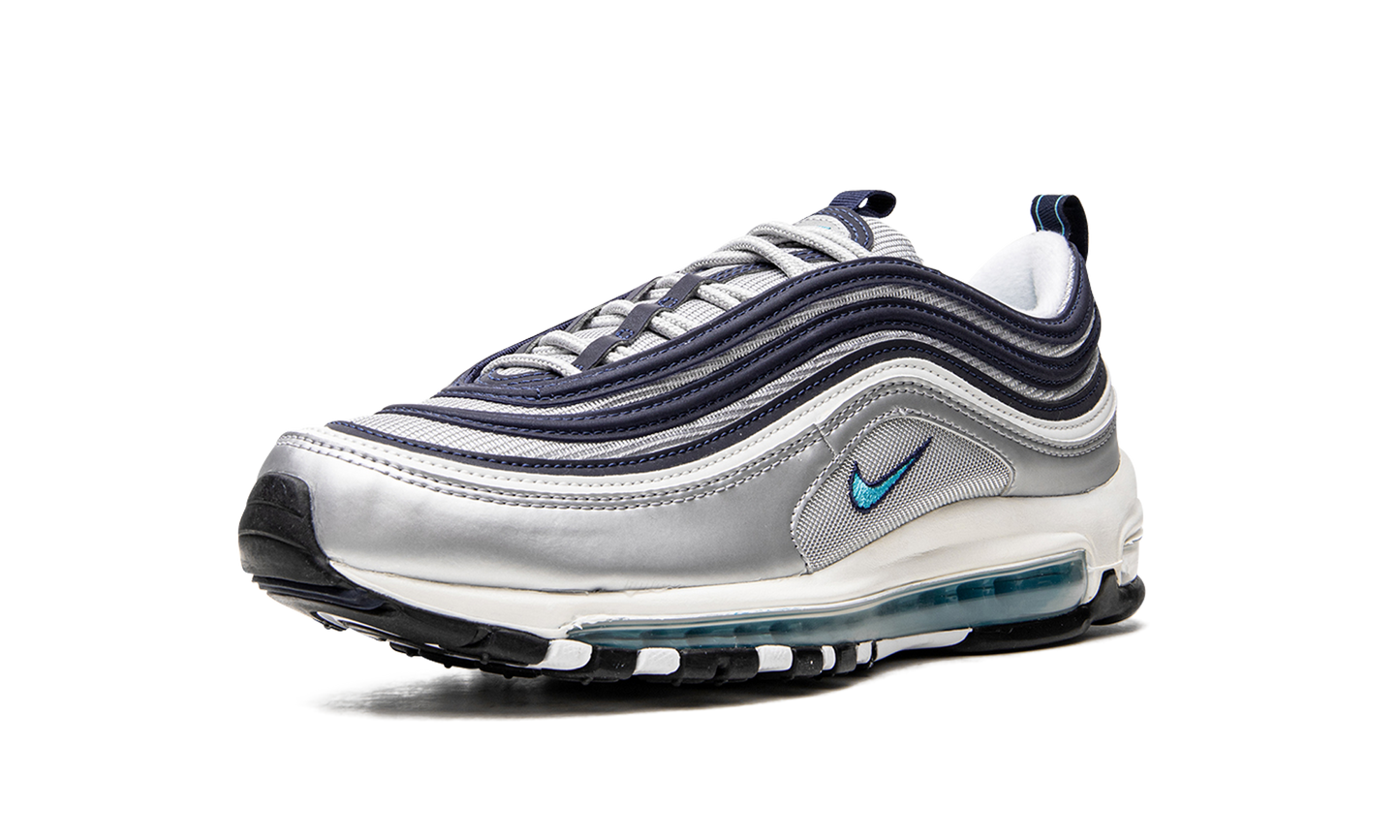 Air Max 97 "Metallic Silver / Chlorine Blue"