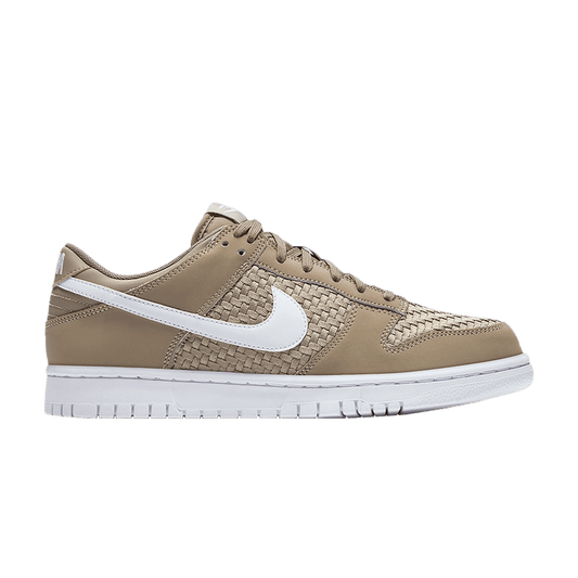 Nike SB Dunk Low Woven Khaki White