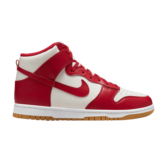Nike Dunk High Sail Gym Red Gum (Women's)
