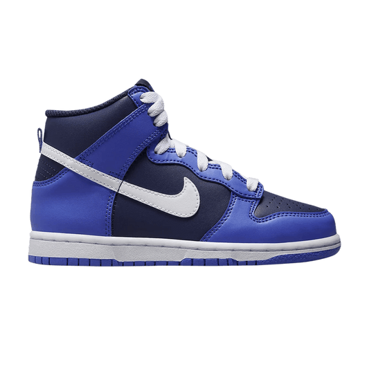 Nike Dunk High Medium Blue Midnight Navy (PS)