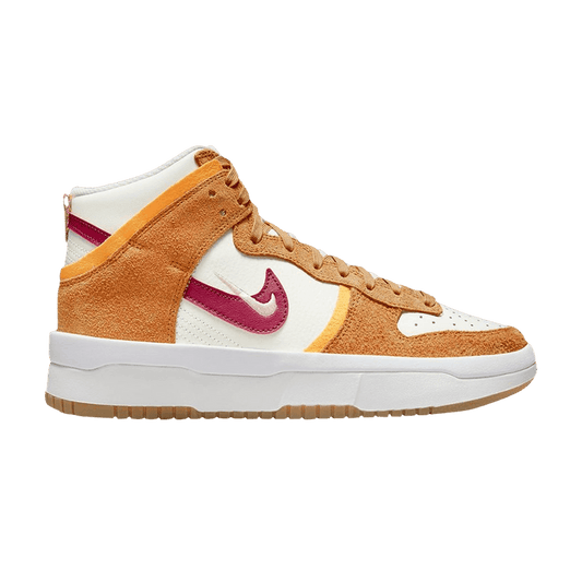 Nike Dunk High Up Sail Sunset Pink Glaze Rush Maroon (Women's)