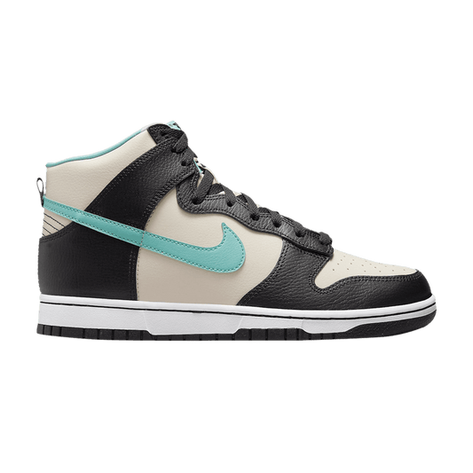 Nike Dunk High EMB Beige Black Washed Teal